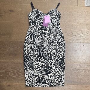 Sergio Hudson x Target Animal Print Midi Dress Size S – NWT